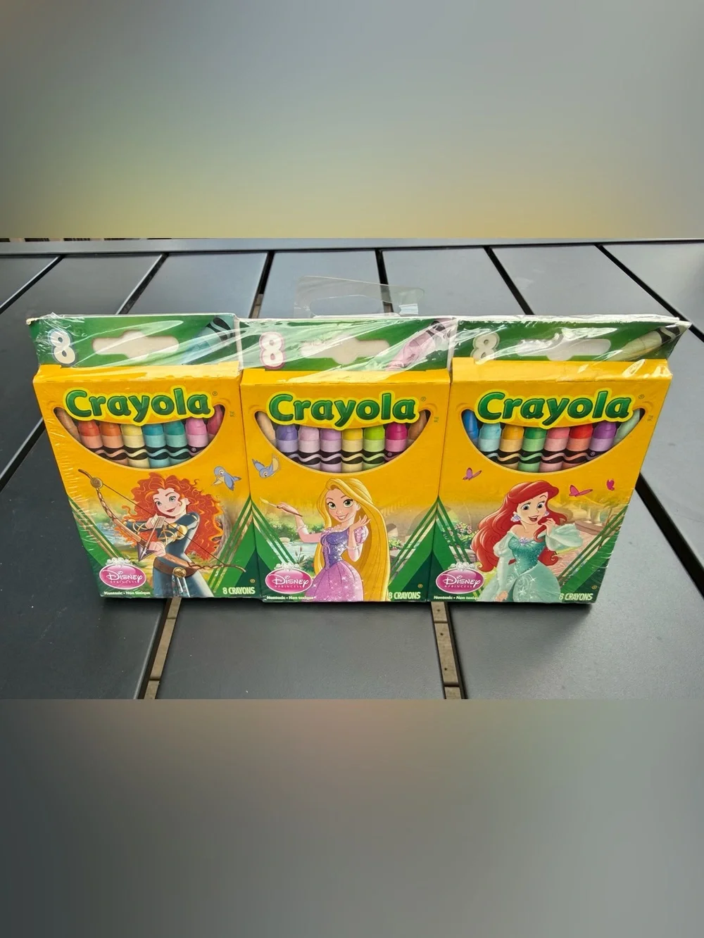 Disney Princesses Crayola Crayons (4 Packs of 3)